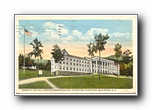 Click to enlarge Robert E Lee Hall, Martha Washington Hall in rear and Flag Staff, Blue Ridge NC