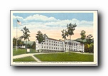 Click to enlarge Robert E Lee Hall, Martha Washington Hall in rear and Flag Staff, Blue Ridge NC