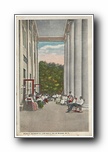 Click to enlarge Porch, Robert E Lee Hall, Blue Ridge NC