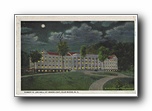 Click to enlarge Robert E Lee Hall by Moonlight, Blue Ridge NC