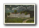 Click to enlarge Robert E Lee Hall by Moonlight, Blue Ridge NC