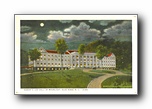 Click to enlarge Robert E Lee Hall, by Moonlight, Blue Ridge NC