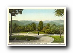 Click to enlarge Craggies and Seven Sisters from Lee Hall, Blue Ridge NC