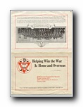 Click to enlarge Helping Win the War at Home and Overseas, 1918 (side 1, right side, unfolded)