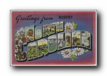 Click to enlarge Greetings from Murphy North Carolina (city stamp Murphy) (card has no APC number)