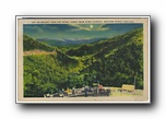 Click to enlarge Moonlight over the Royal Gorge from Point Lookout, Western North Carolina