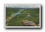 Click to enlarge Lake Lure from Precipice above Chimney Rock, Western North Carolina