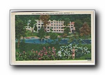 Click to enlarge Assembly Inn from across Lake Susan, Montreat NC