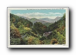Click to enlarge Scene from the Top of Swannanoa Tunnel, 