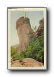 Click to enlarge Chimney Rock, Western North Carolina (flag on pole, not waving)