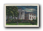Click to enlarge Night-Time Scene of Pritchell Hall, Ridgecrest Baptist Assembly, Ridgecrest NC