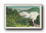 Click to enlarge Southern Railway Train in the Heart of the Mountains