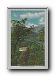 Click to enlarge Lake Lure Inn nestling at foot of mountain on Lake Lure, Western North Carolina