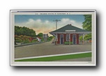 Click to enlarge Railroad Station at Ridgecrest NC