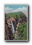 Click to enlarge Hickory Nut Falls, near Chimney Rock, North Carolina