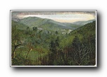 Click to enlarge Blue Ridge Mountains near Asheville NC