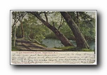 Click to enlarge On the Swannanoa River, Asheville NC (Lovers Bridge?)
