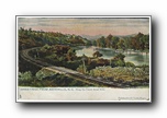 Click to enlarge Greetings from Asheville NC, Along the French Broad River