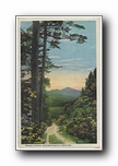 Click to enlarge Mount Pisgah, Western North Carolina (card has no SPC