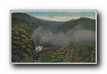 Click to enlarge Southern Railway Company's Train No. 11, Crossing the Blue Ridge Mountains,