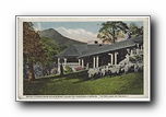 Click to enlarge Mount Pisgah from Buck Spring Lodge on Vanderbilt Estate,