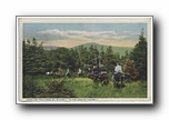 Click to enlarge Down the trail form Mt. Mitchell 