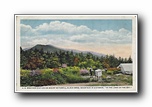 Click to enlarge US Weather Station on Mount Mitchell, Black Bros Mountain in Distance,