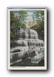 Click to enlarge Thousand Cascades, Chimney Rock Country, Western North Carolina