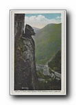 Click to enlarge The Devils Head, near Chimney Rock, Western North Carolina