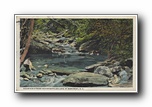 Click to enlarge Mountain Stream which supplies lake at Montreat NC
