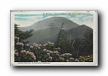 Click to enlarge Mt Mitchell, from Clingman's Dome, 6711 ft above sea level, Highest Peak East of the Rocky Mountains