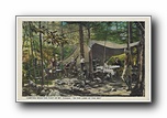 Click to enlarge Camping near the foot of Mt Pisgah