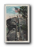 Click to enlarge Stairway Leading to Top, Chimney Rock, Western North Carolina