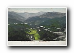 Click to enlarge Round Knob and Vicinity, near Ashville NC (note: card spells Asheville without the