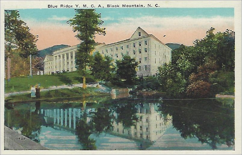 Blue Ridge YMCA, Black Mountain NC (Lee Hall and Swimming Pool, women showing) woodards000d01-f