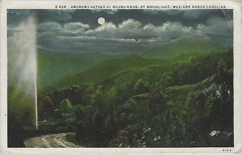 Andrews Geyser at Round Knob, by Moonlight, Western North Carolina (PM: Blue Ridge NC) x02-apcb639a02-f