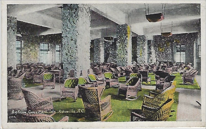 Big Room, Grove Park Inn, Asheville NC (PM: Blue Ridge NC) x02-tcs2926a01-f