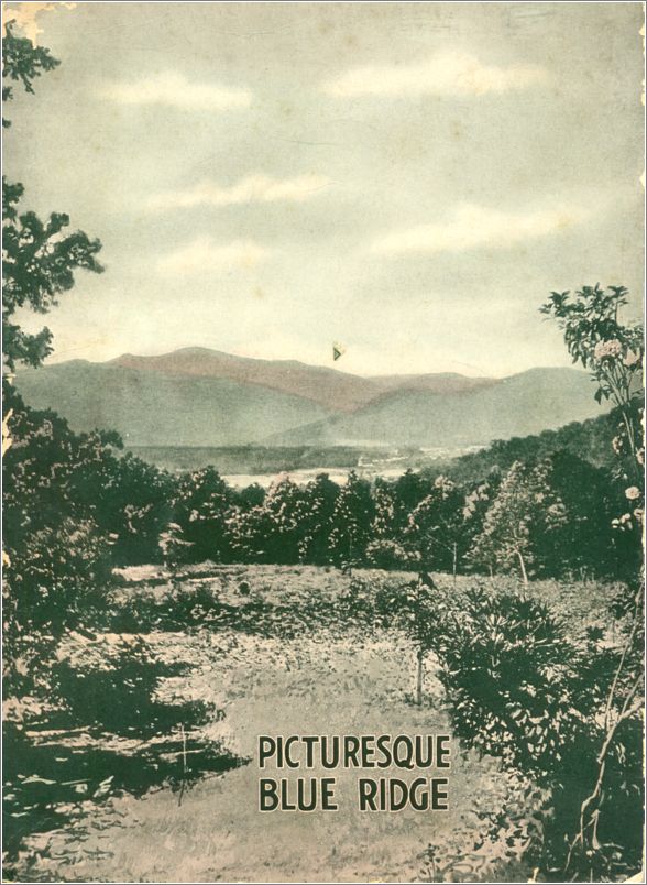 Picturesque Blue Ridge (1926 promotional booklet) (cover) x03-pbr1926-01