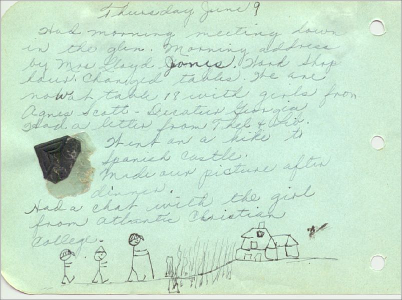 Lou Brown, scrapbook and diary (1927) x07-lbrown1927-24