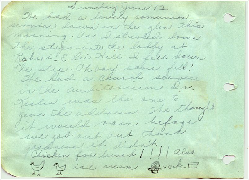 Lou Brown, scrapbook and diary (1927) x07-lbrown1927-32