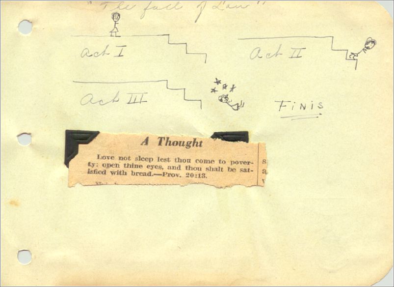 Lou Brown, scrapbook and diary (1927) x07-lbrown1927-33