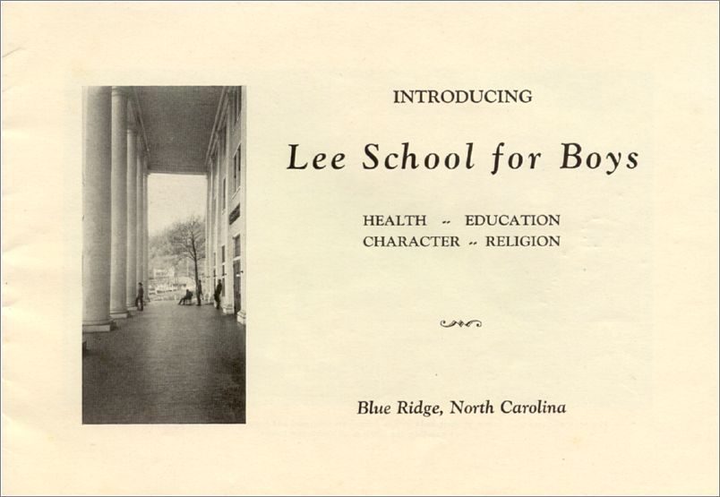 A Message to the Mothers and Fathers of the Men of Tomorrow - Lee School for Boys x09-leeboys1-02
