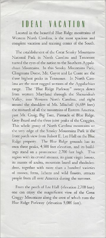 Blue Ridge Bulletin, Vol 14 No 1, March 1950 x13-brbulletin031950-02