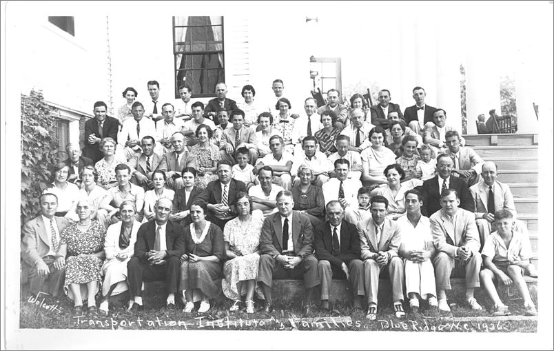Transportation Institute and Families, Blue Ridge NC 1936 x14-groups-05