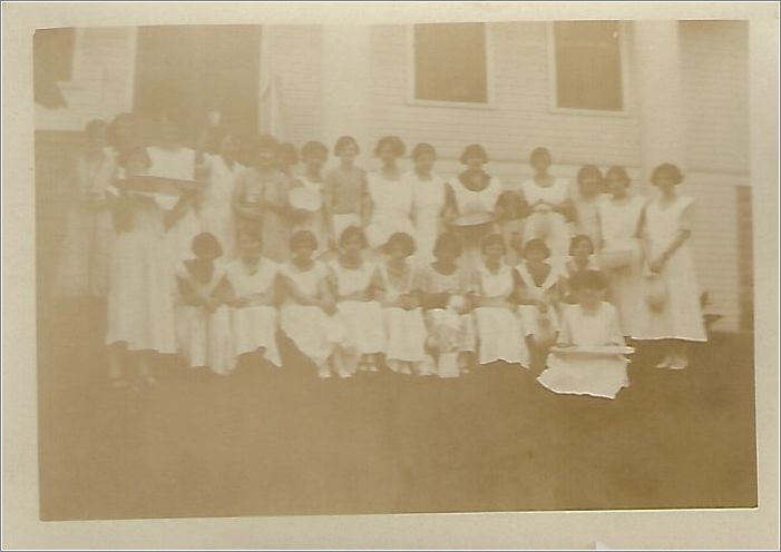 (unmarked, unidentified) - group of staff women x14-photos-27