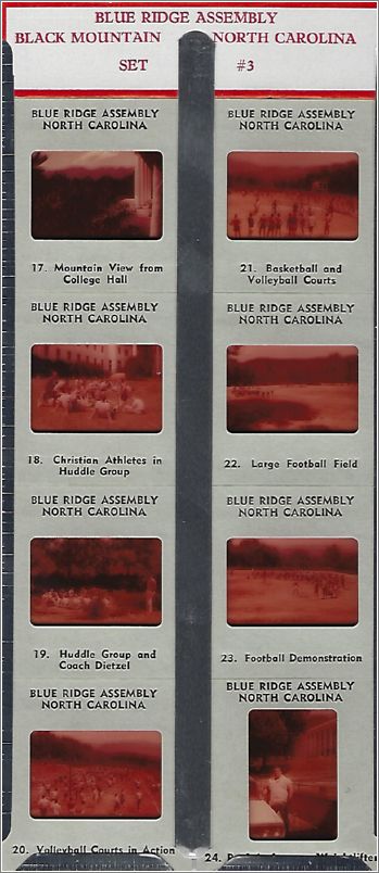Blue Ridge Assembly, Black Mountain North Carolina, Set #3 (set of 8 slides) x17-slides-03