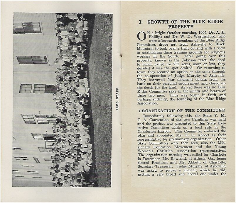 Blue Ridge Association for Christian Conferences and Training - Summary Statement 1926 x18-brsummarystatement1926-04