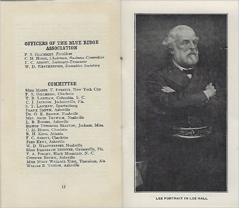 Blue Ridge Association for Christian Conferences and Training - Summary Statement 1926 x18-brsummarystatement1926-11