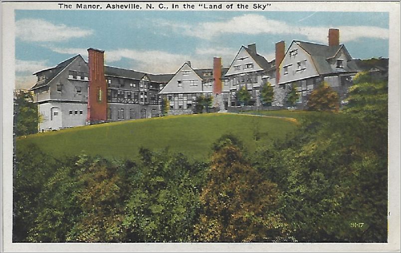 The Manor, Asheville NC, in the 