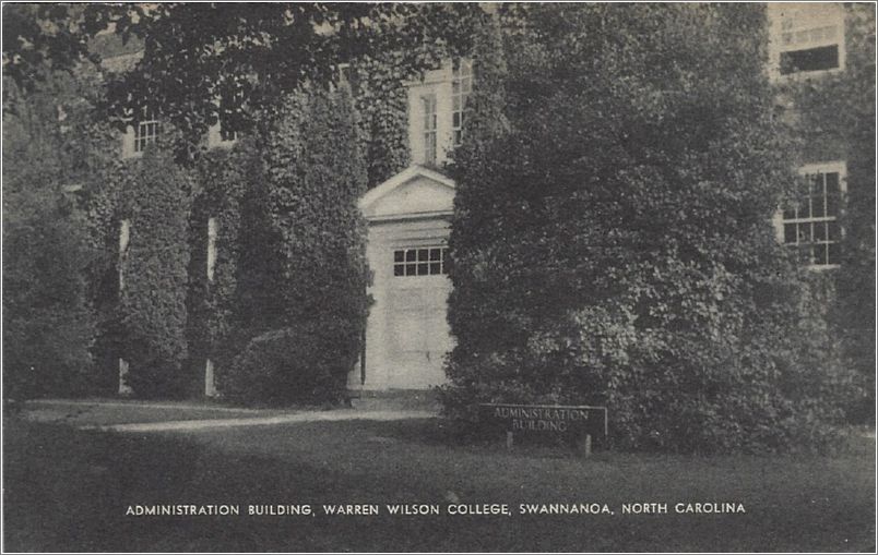 Administration Building, Warren Wilson College, Swannanoa, North Carolina x19-apc000m01-f